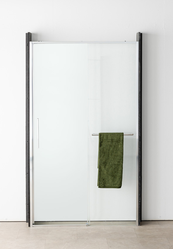 Doucheschuifdeur Ulani chroom 138-140x200cm