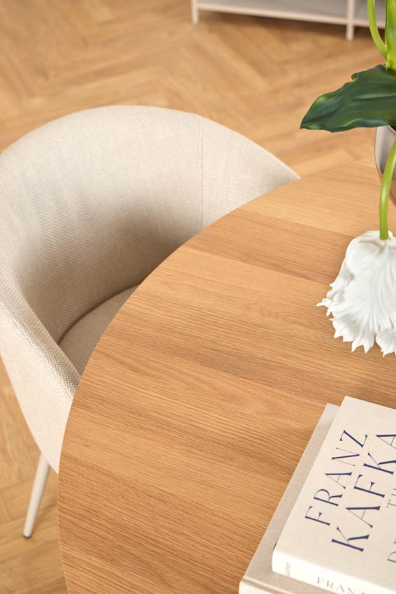 Chaise Nora beige