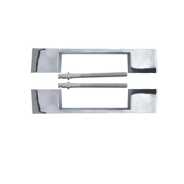 Tirant arezzo 180mm chrome paire épaisseur porte>3cm