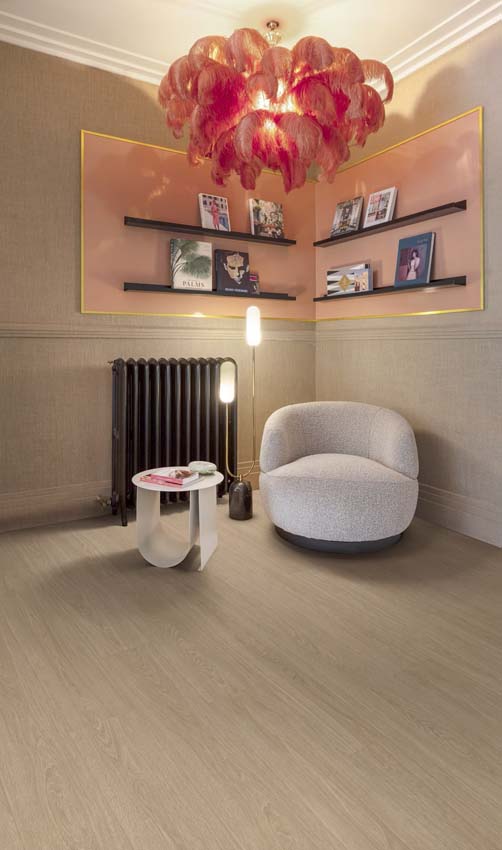 Vinyl Floorify Waffle - Planken - 1219 x 178 x 4mm Vinyl Floorify Waffle - Planken - 1219 x 178 x 4mm