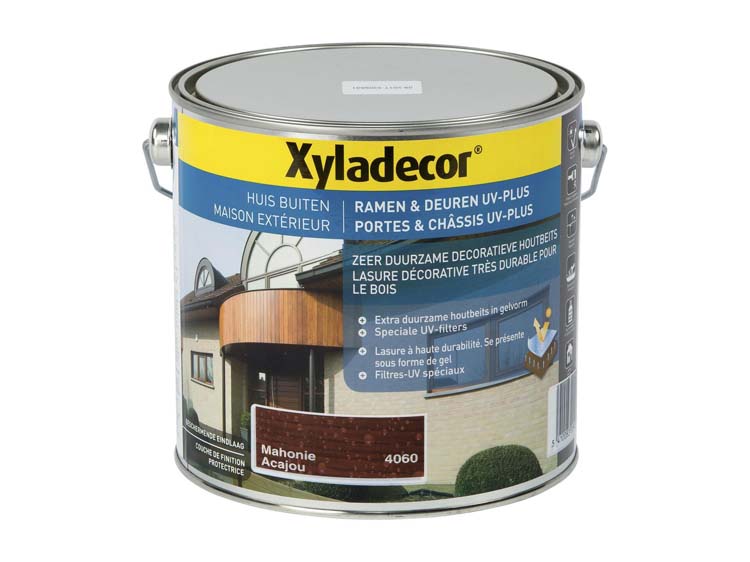 Xyladecor Portes & Fenêtres UV Plus 4060 Acajou 2.5L