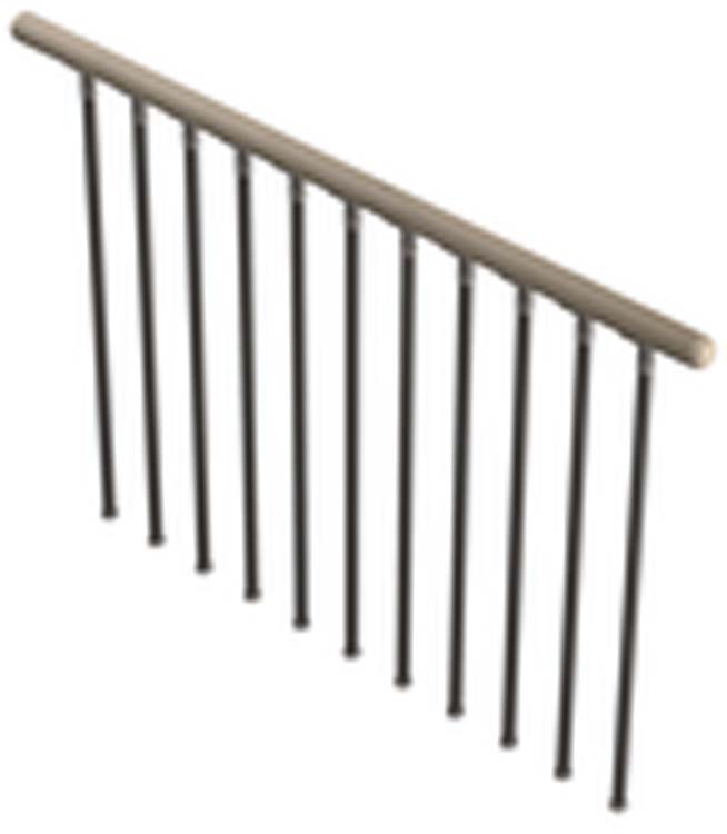 Parapet pour escalier à vis Werne