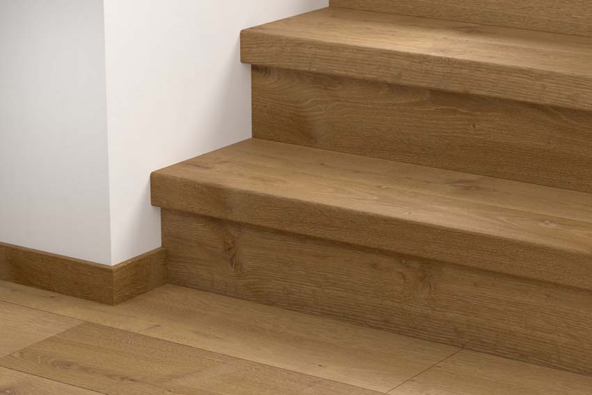 Couvre-marche Quick-Step chêne fumé élégant 148,4x14,3x5,4cm