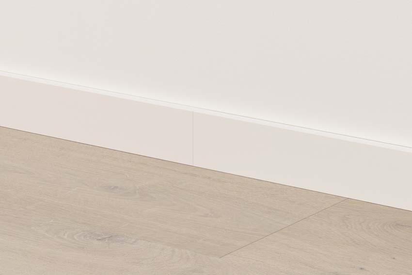 Petite plinthe Quick-Step MDF blanc 126x5x1,2cm