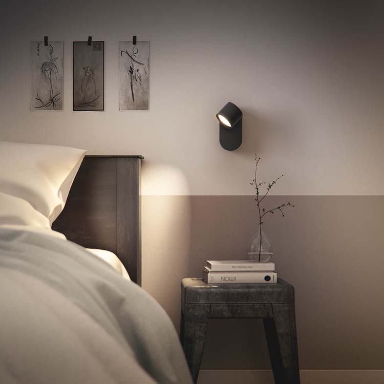 Opbouwspot Single Spot Zwart 4,5 DIMMER