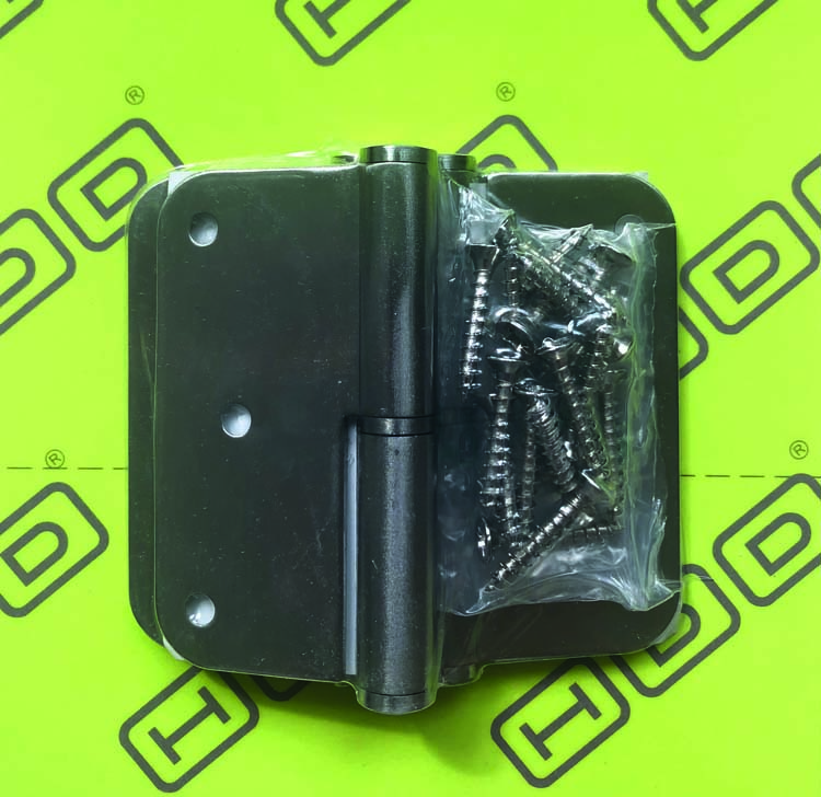 Paumel elba 80x80x2.5 inox plus links 3st+vijs