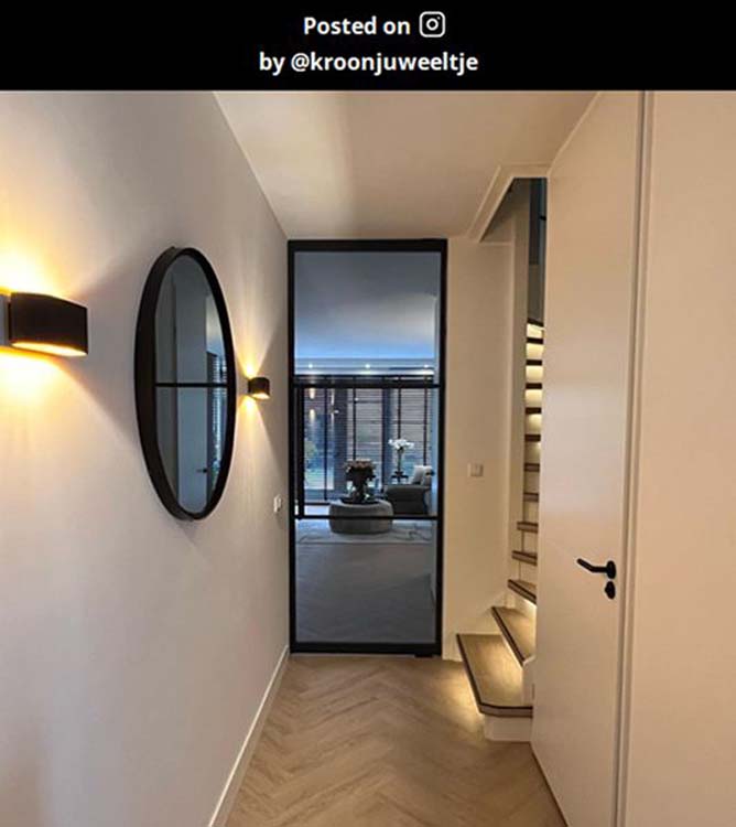 Applique murale - noir - 16x8x8cm - dimmable - G9 - 42W