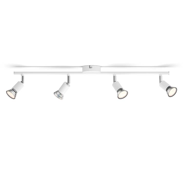 Spot en applique Blanc 4x50W