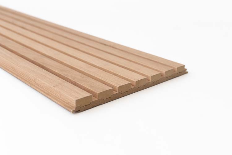 Staal wandpaneel Line up naturel/naturel