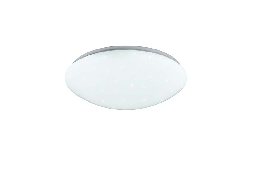 Plafonnier - blanc - Ø38xH10,5cm - dimmable - LED - 1x18W - 3000/6000K