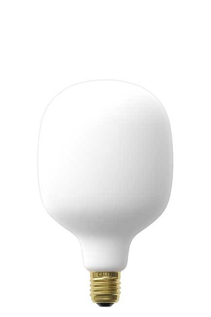 Lamp LED mat wit E27 dimbaar h15cm diam20cm 6W 550 lumen