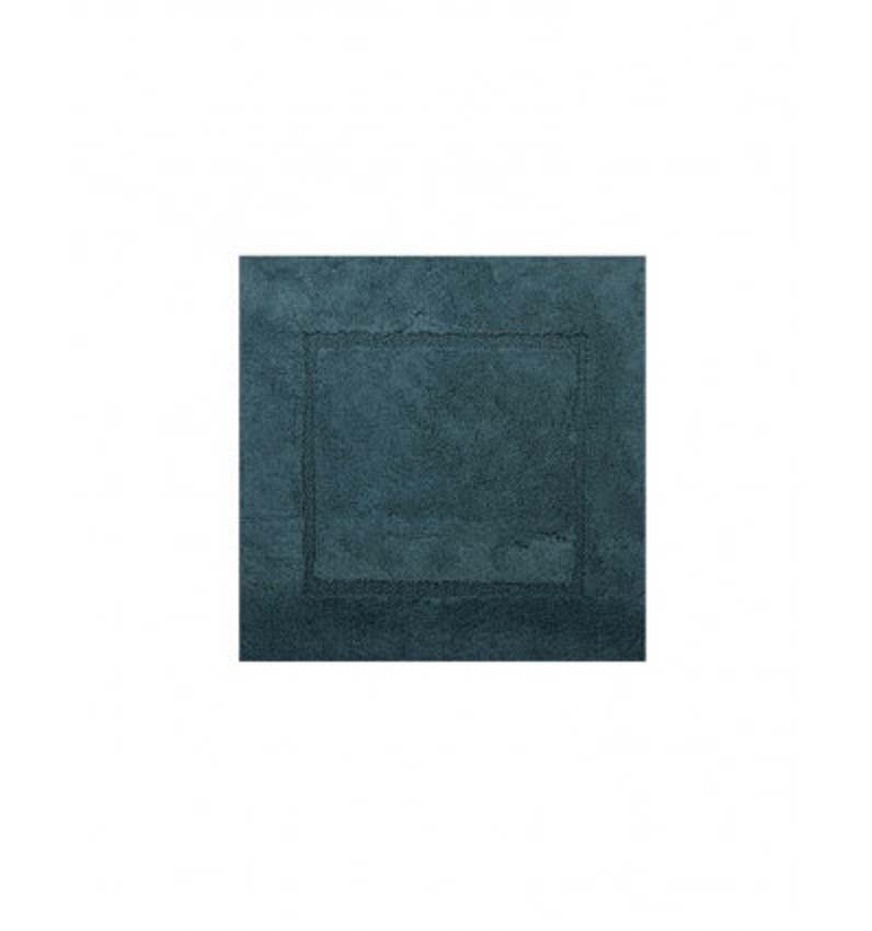 Badmat Cosibel katoen petrol 60x60cm