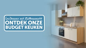 Keuken 270cm - Budget wit - zonder toestellen