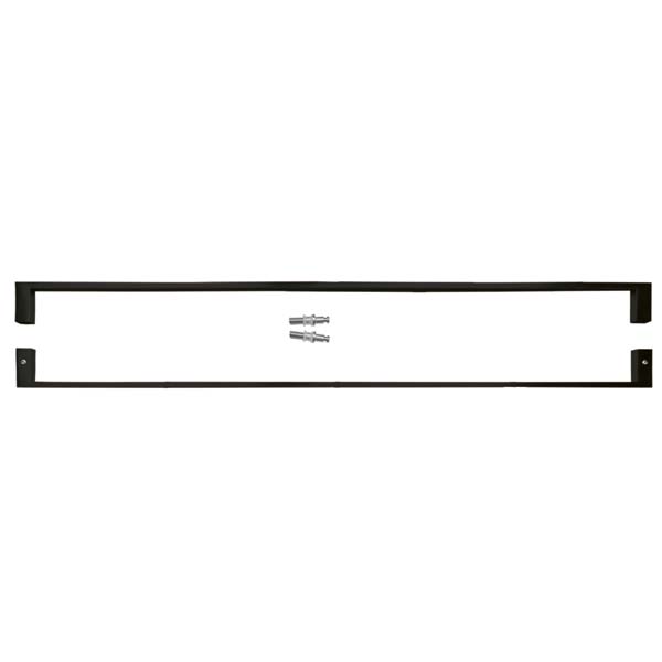 Tirant pour porte en verre cosmic noir 800 mm