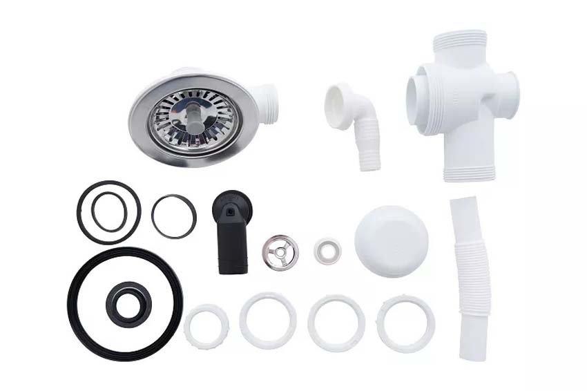 Evier à encastrer Liv 860x500mm noir