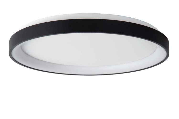 Plafonnière - Ø 48 cm - LED Dimb. - 1x38W 2700K - Zwart