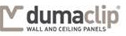 Dumaclip wand- en plafondpaneel PVC 120x25cm grijswit satin