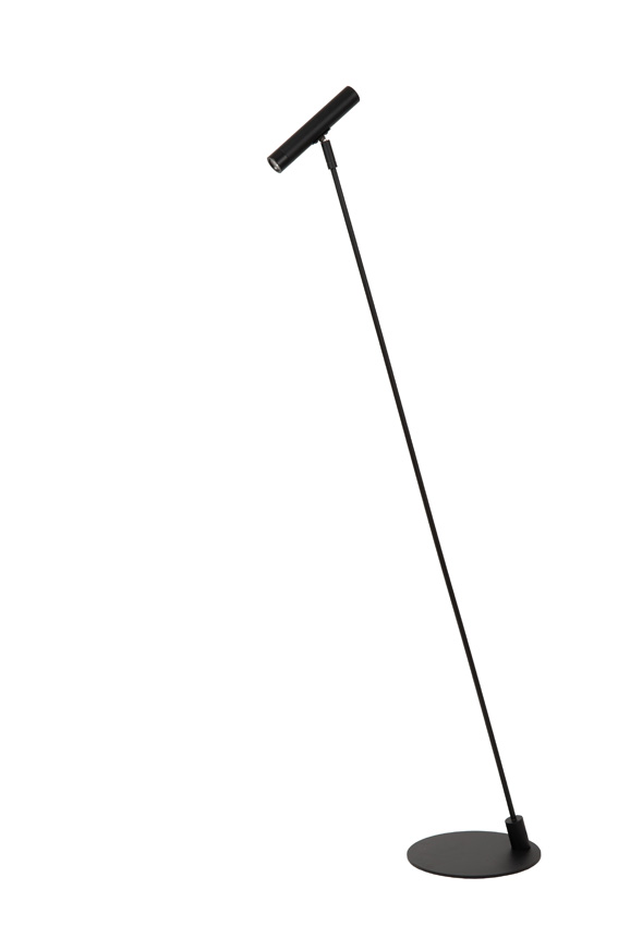 Lampadaire - LED 3 dimmable - G9 - 1x3W 2700K - Anneaux interchangeables inclus - Noir