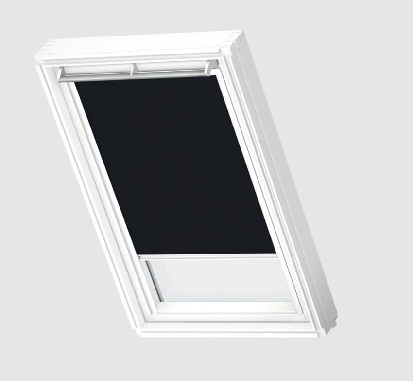 Store enrouleur Velux occultant à commande manuelle noir UK04 3009SWL