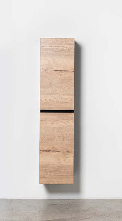 Kolomkast Dotan eik hangend 185x40x32cm