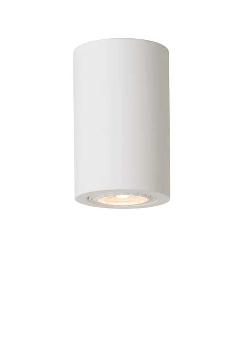 Lucide GIPSY - Spot plafond - Ø 7 cm - GU10 - Blanc