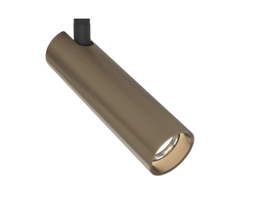 Spot en saillie - noir/bronze - 55x5x16cm - LED - 4x5W - 2700/4000/6500K