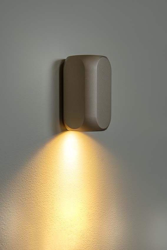 Lucide Premium Braga - Wandlamp - 1xGU10 - Koffie