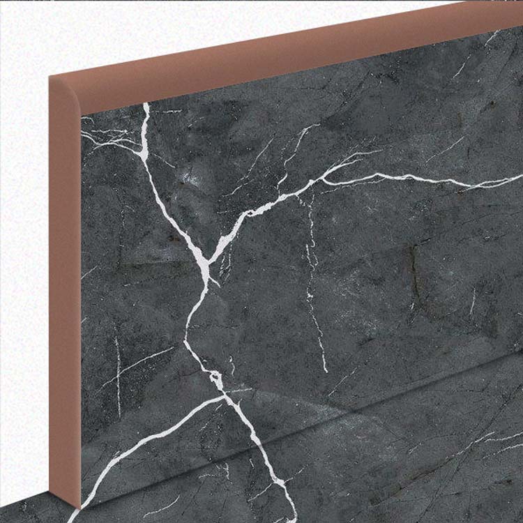 Plinthe Apollo marmi noir 7 x 50 cm