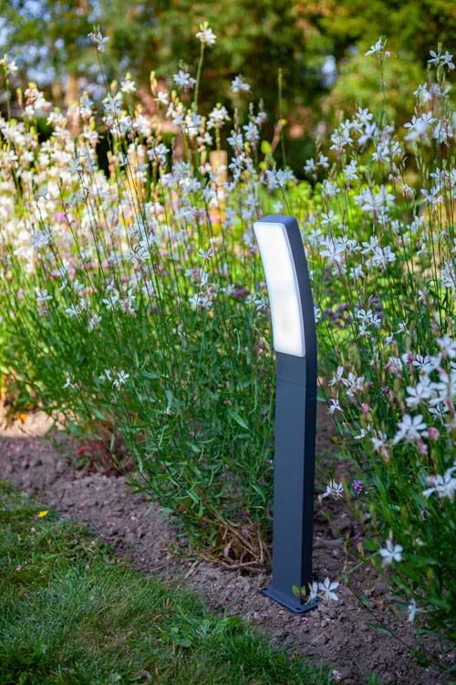 Buitenverl lantaarn LED donkergrijs 4000K 1100LM 17.3W