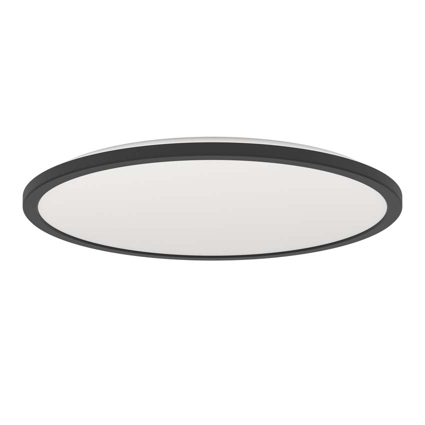 Plafonnier - Noir - Ø50cm  - LED - 1x36W - 2700-6500K - IP44