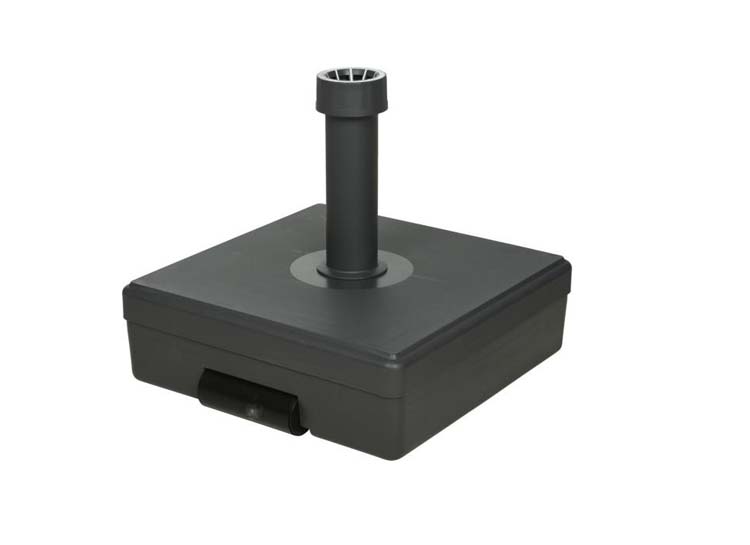 Parasolvoet grijs 49x41x10cm