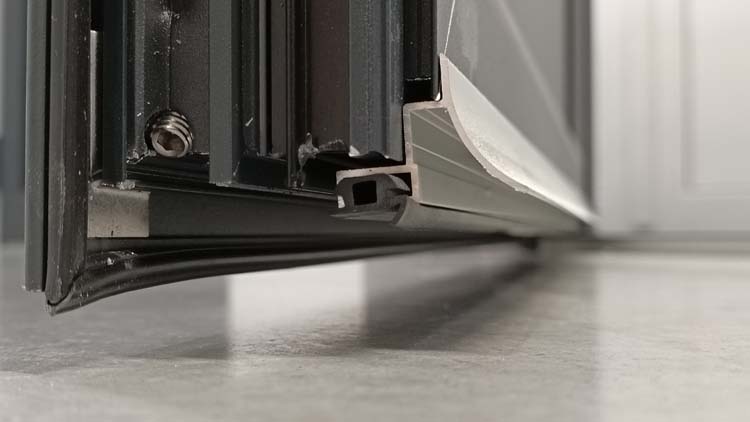 Buitendeur alu Aveiro antra R 960X2180 mm