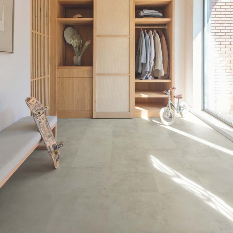 Stratifié Quick-Step Muse 8mm gris 120x39,6cm