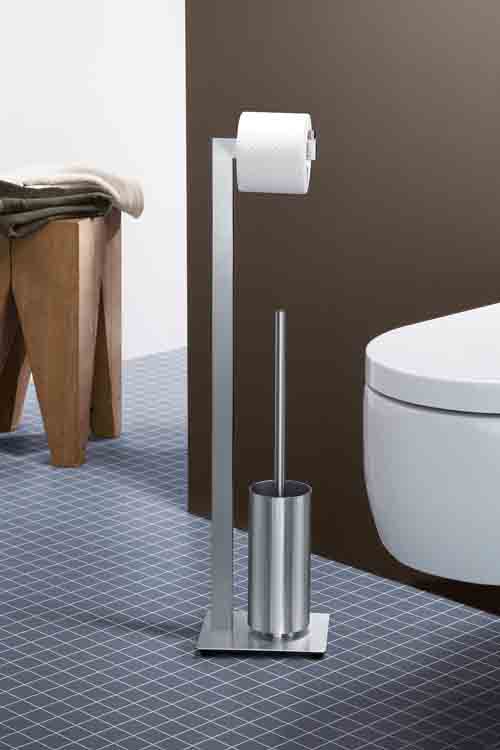 Zack Linea valet WC mat acier inoxydable H72.5 cm