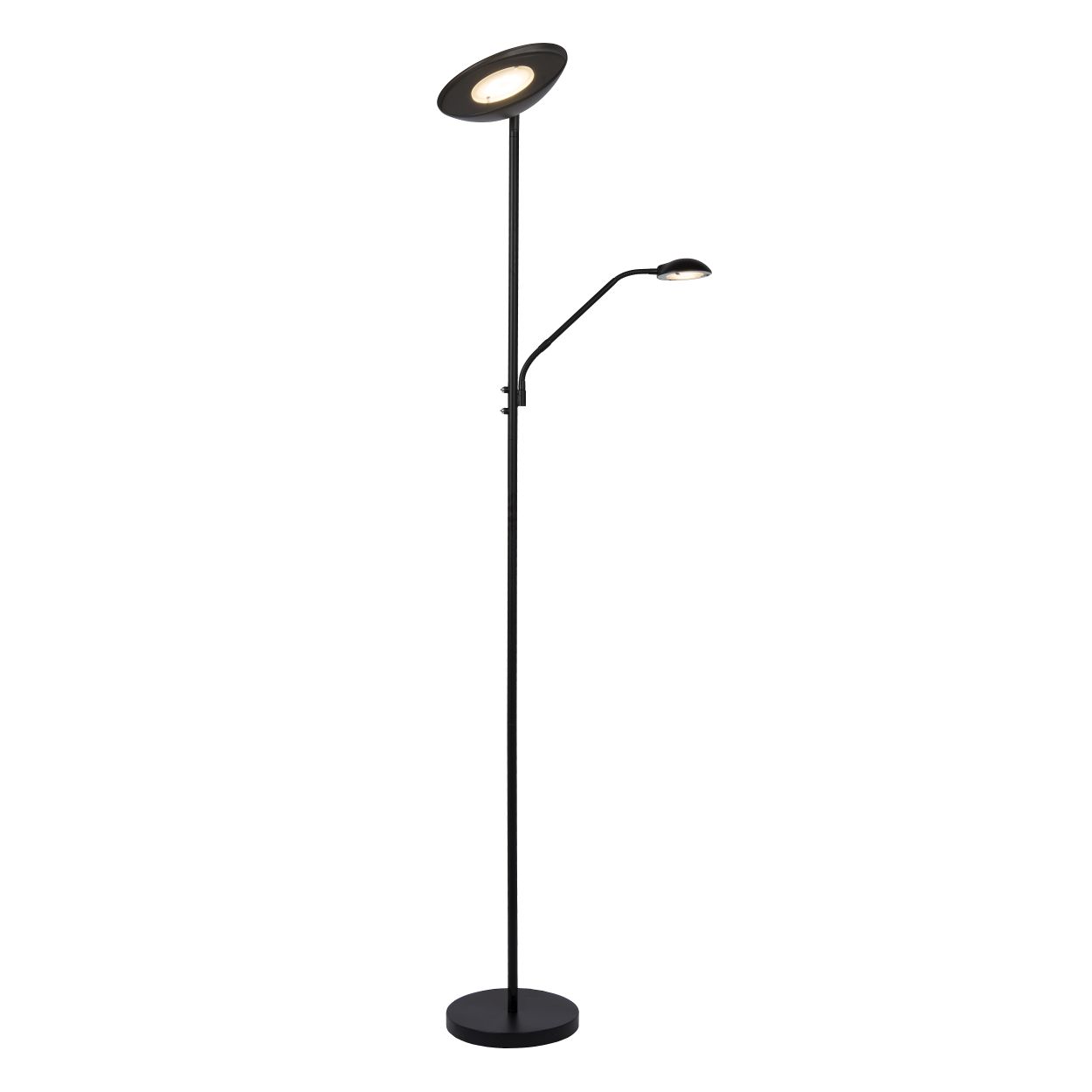 Staande lamp - zwart - H180 - LED - 3000K