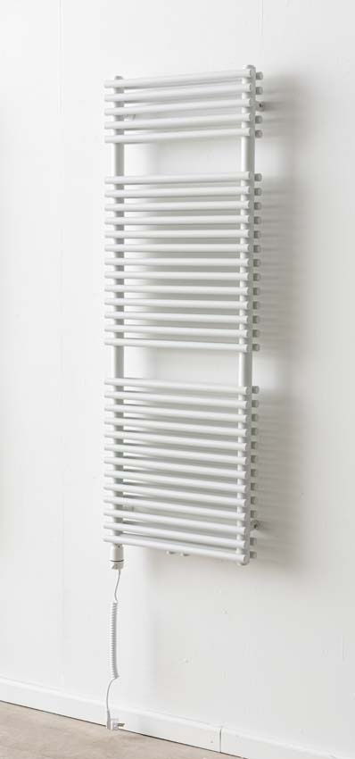 Elektrische radiator Doby 140x50cm dubbel wit 1169W