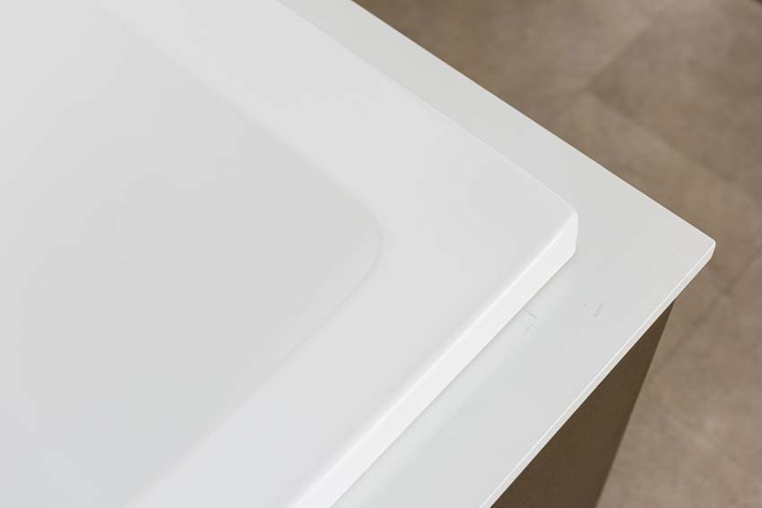 Inbouwbad Colin glanzend wit 180x80cm + regelbare potenset