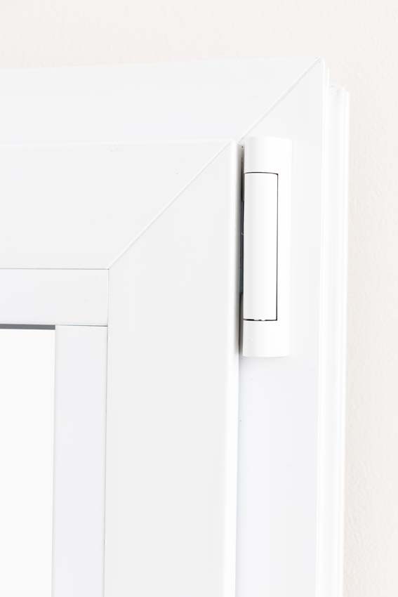 Draai+draaikiepraam pvc Deceuninck Elegant Infinity wit/wit L MW