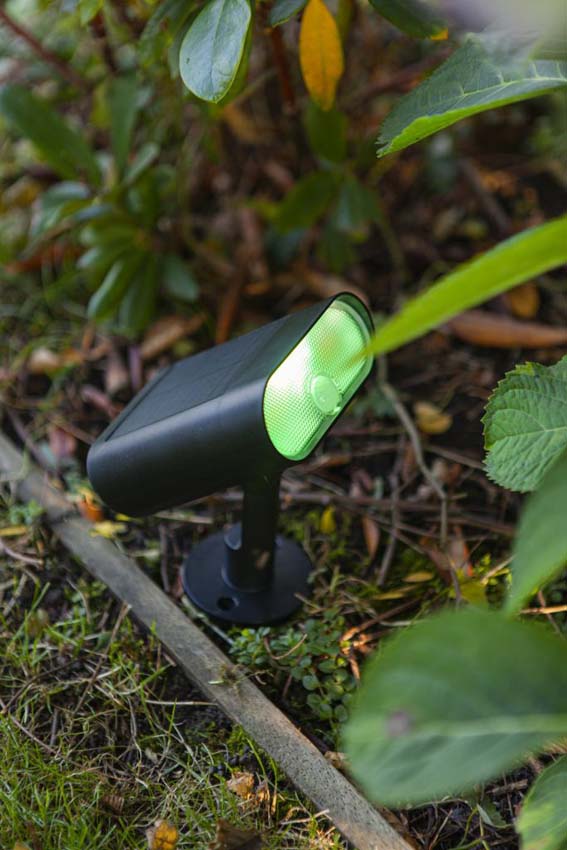 Applique murale extérieur - noir - H15,5cm - LED - 1x7W - 2700-6500K - IP44 - détecteur de mouvement