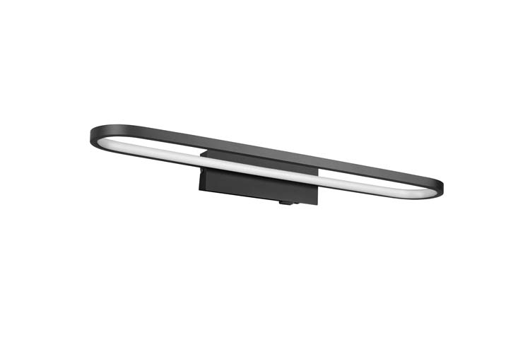 Badkamerverlichting wandlamp LED zwart 9cm 23W 2300LM IP44