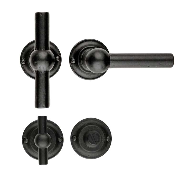 Deurkruk pro pienza nieuw model T+L font met WC-slot