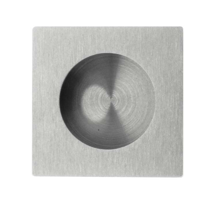 Coquille de porte rond carré inox plus par pièce
