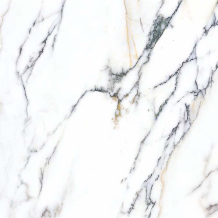 Carrelage de sol et mural Montmartre imitation marbre multicolor mat 60x60cm