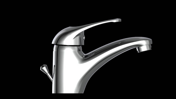 Robinet de lavabo Carlo 12,10cm chrome Robinet de lavabo Carlo 12,10cm chrome