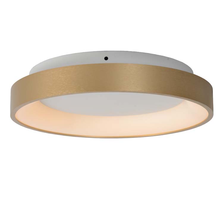 Plafonnier - Ø 28 cm - LED Dim. - 1x21W 2700K - Or Mat / Laiton
