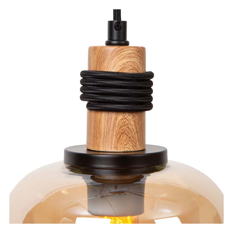 Lucide ILONA - Suspension - 3xE27 - Ambre