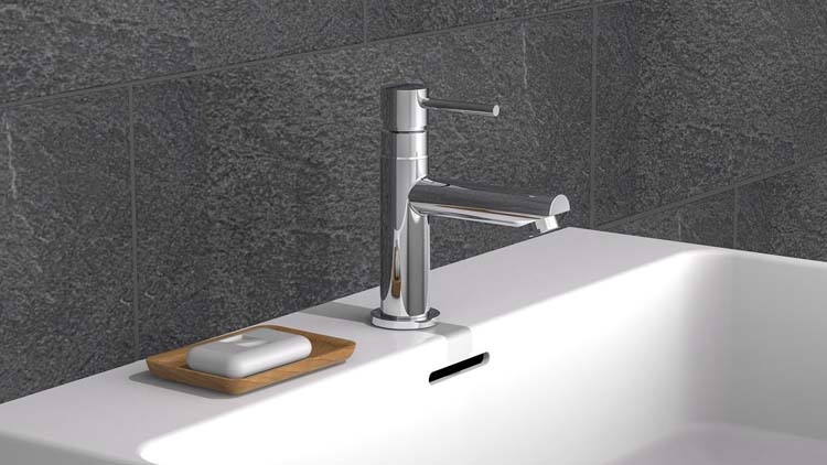 Robinet de l'eau froid Florus chrome
