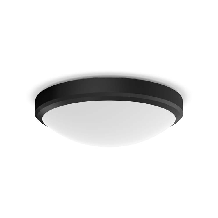 Plafondlamp Zwart 6W 2700K IP45