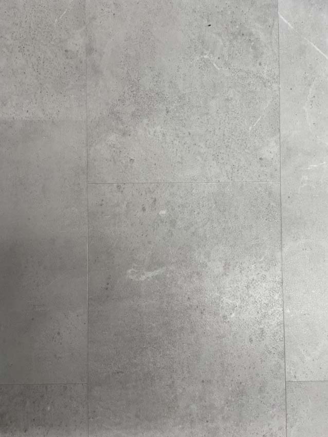 Vinyl vloer tegel 5mm grijs swan 61x30,5cm met ondervloer