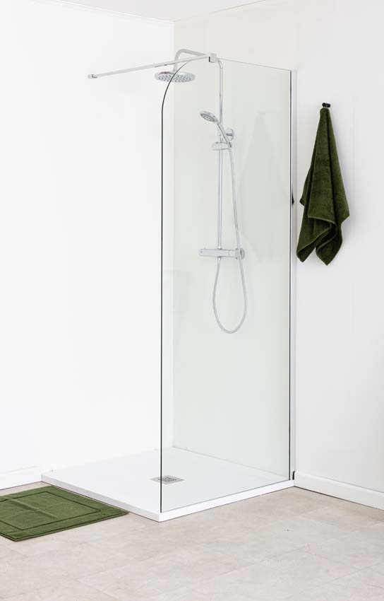 Paroi de douche Avery arrondie 87x200cm